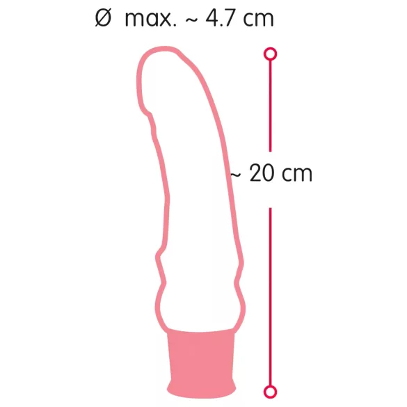 Nature Skin - reālistisks vibrators miesas krāsā