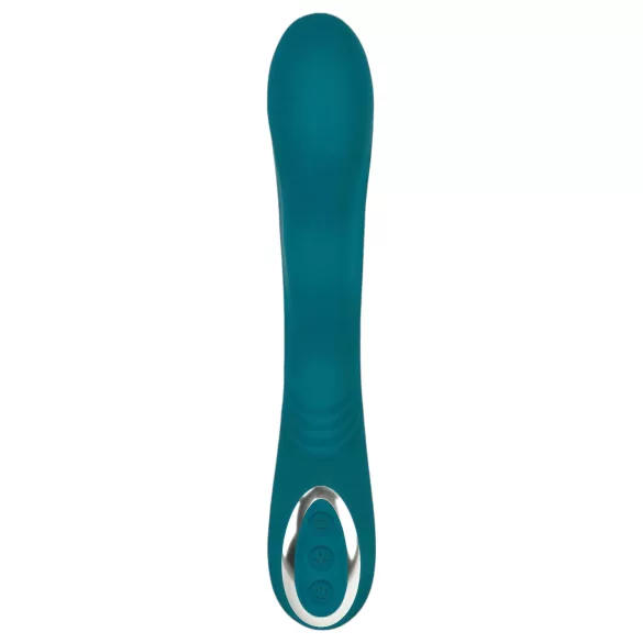 SMILE - uzlādējams ūdensizturīgs rotējošs G punkta vibrators zaļš