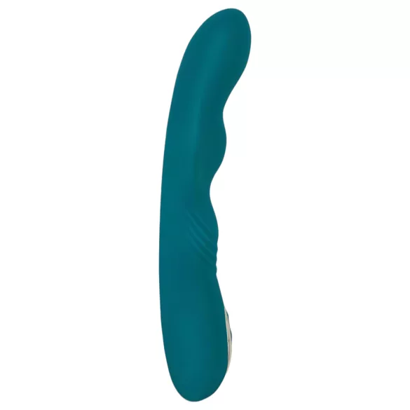 SMILE - uzlādējams ūdensizturīgs rotējošs G punkta vibrators zaļš