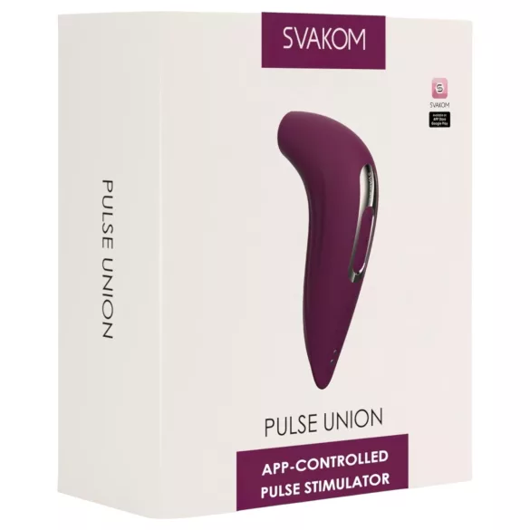 Svakom Pulse Union - klitorālais stimulators ar gaisa viļņiem violets