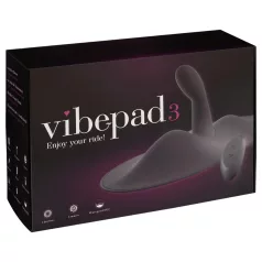   VibePad 3 - vibrējošais G-punkta spilvens ar akumulatoru un radio vadību melns