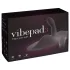 VibePad 3 - vibrējošais G-punkta spilvens ar akumulatoru un radio vadību melns