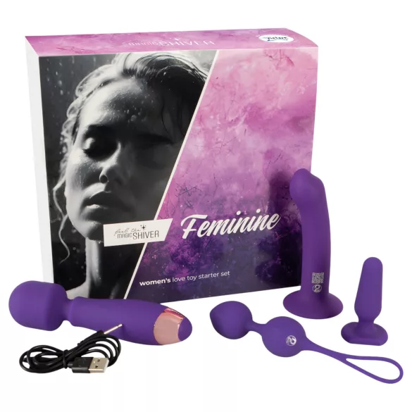 Magic Shiver Feminine - erotiskā komplekts sievietēm 4 gab