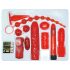 You2Toys - Sarkani rozes - vibrācijas komplekts (9 daļas)