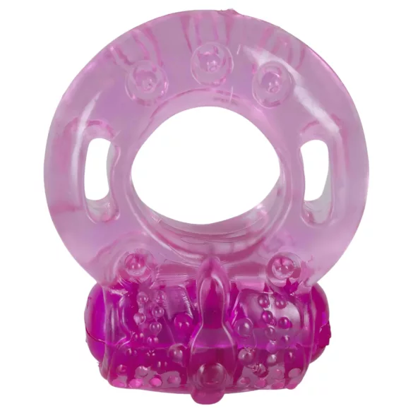 You2Toys - Vienreizēja vibrējoša dzimumlocekļa gredzens (rozā)