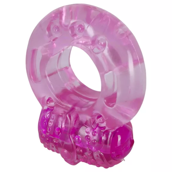 You2Toys - Vienreizēja vibrējoša dzimumlocekļa gredzens (rozā)