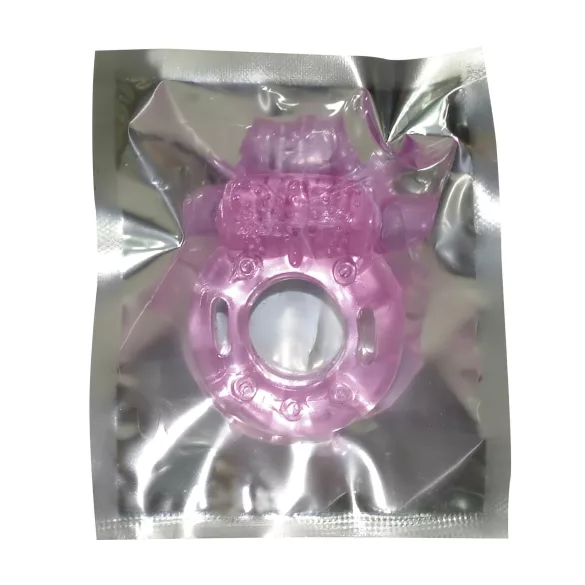 You2Toys - Vienreizēja vibrējoša dzimumlocekļa gredzens (rozā)