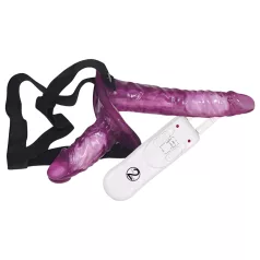 You2Toys - uzkabināms dubults vibrators, strapon