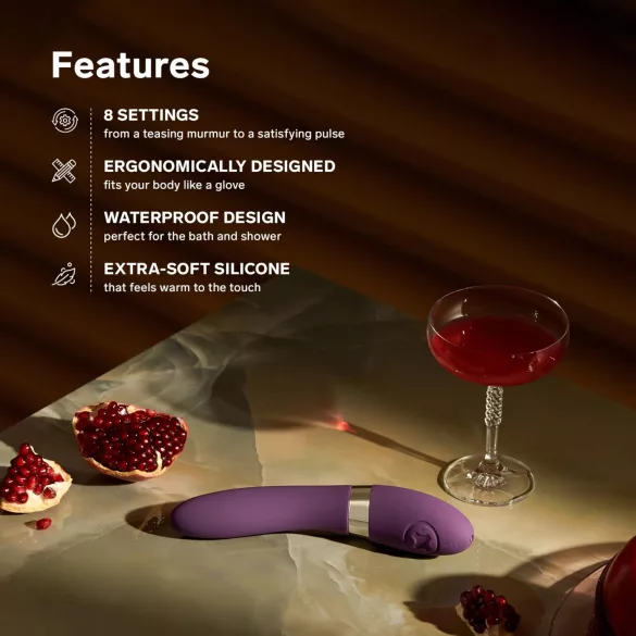 LELO Elise 2 luksusa vibrators, violets