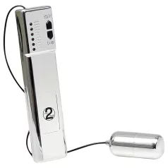 You2Toys vibrācijas ola sudraba krāsā