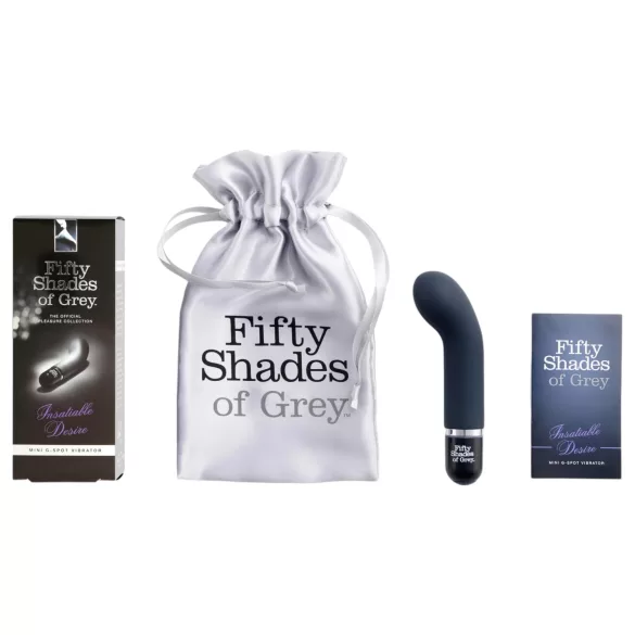 Fifty Shades of Grey - G-punkta vibrators silikonā pelēks