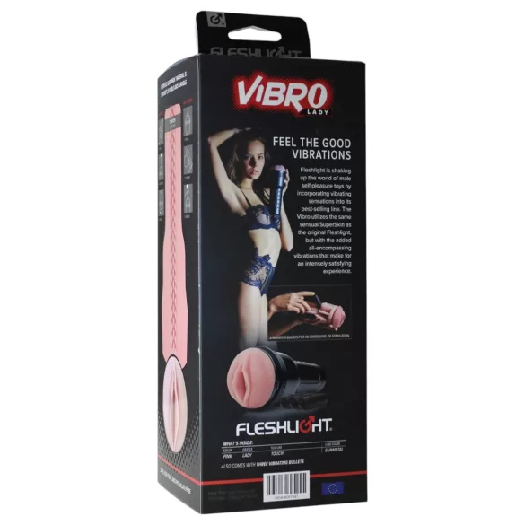 Fleshlight masturbators vibrejoša maksts rozā