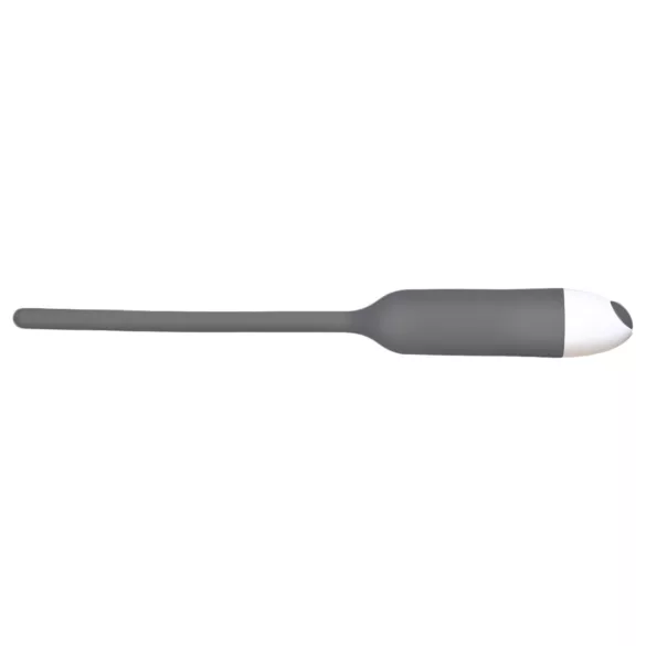 You2Toys - silikona urīnizvadkanāla dilators ar vibrāciju pelēks 6mm