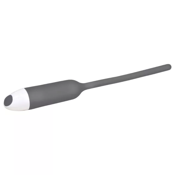 You2Toys - silikona urīnizvadkanāla dilators ar vibrāciju pelēks 6mm