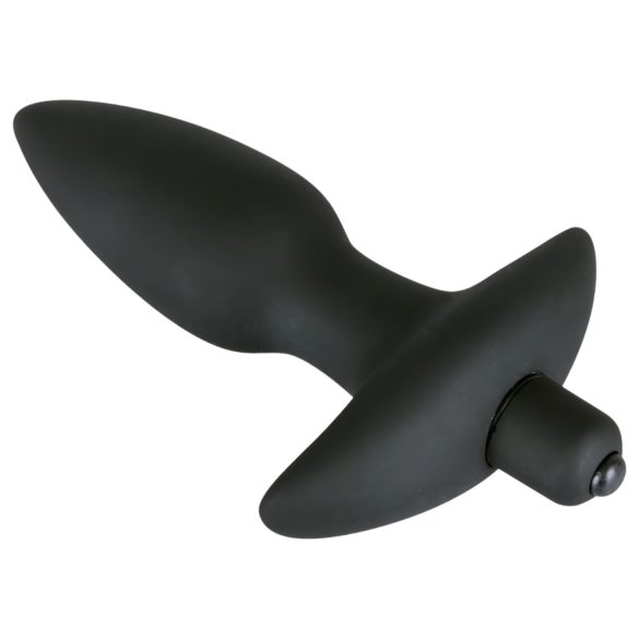 Black Velvets anālais vibrators plug vidējs