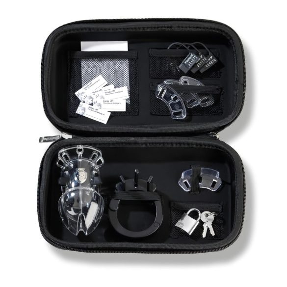 mystim elektro šoka dzimumlocekļa būris Pubic Enemy No 1