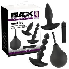 Black Velvets anālais vibratoru komplekts 4 gab.