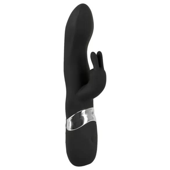 SMILE vibrators ar 2 motoriem USB uzlāde melns