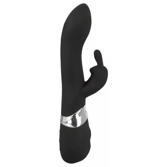 SMILE vibrators ar 2 motoriem USB uzlāde melns