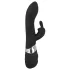 SMILE vibrators ar 2 motoriem USB uzlāde melns