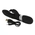 SMILE vibrators ar 2 motoriem USB uzlāde melns