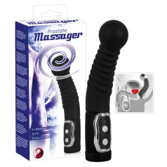You2Toys - prostatas masieris ar rotējošu vibrāciju melns
