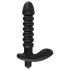 Black Velvets vibrators ar rievojumu vidējs melns