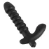 Black Velvets vibrators ar rievojumu vidējs melns