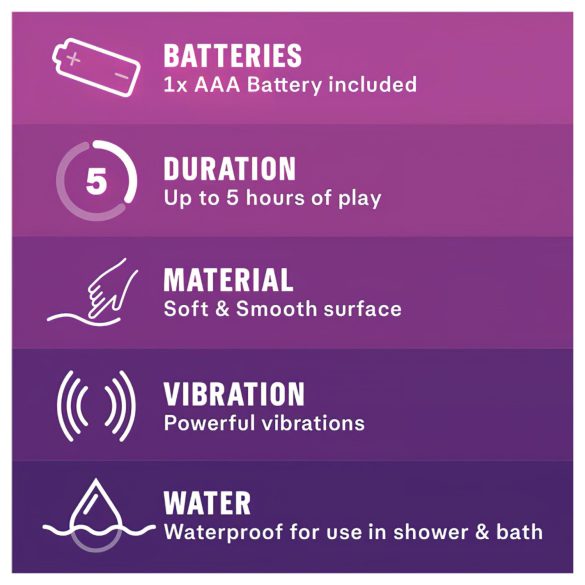 Durex Intense Delight Bullet - mini vibrators sievietēm lillā