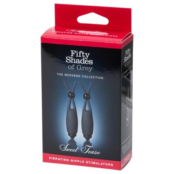 Fifty Shades of Grey krūšu galu vibrators komplekts 2 gab