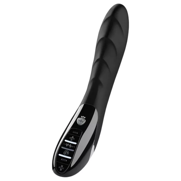 mystim Sizzling Simon - elektro vibrators stimulējošs melns
