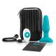 b-Vibe - rotējošs lodīšu anālais vibrators (tirkīzs)