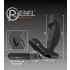 Rebel - prostatainis vibrators ar dzimumlocekli (melns)