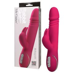   Vibe Couture Rabbit Skater - Trušu, grūdienu vibrators (rozā)