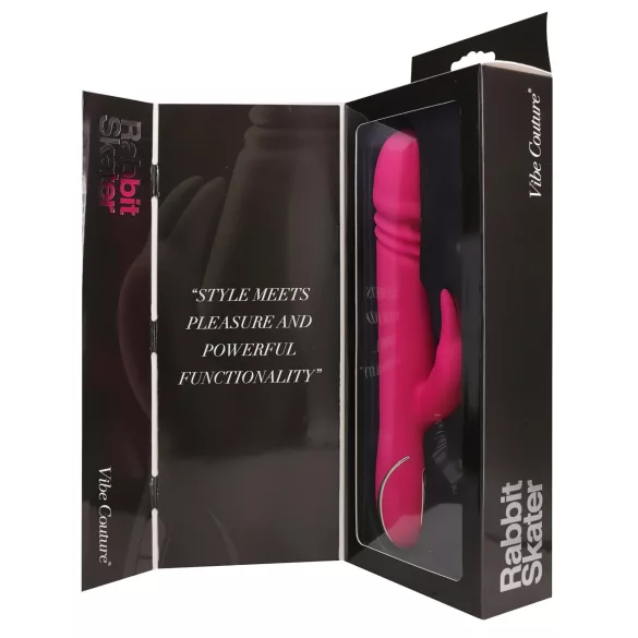 Vibe Couture trušu lökšķības vibrators ar ausīm rozā