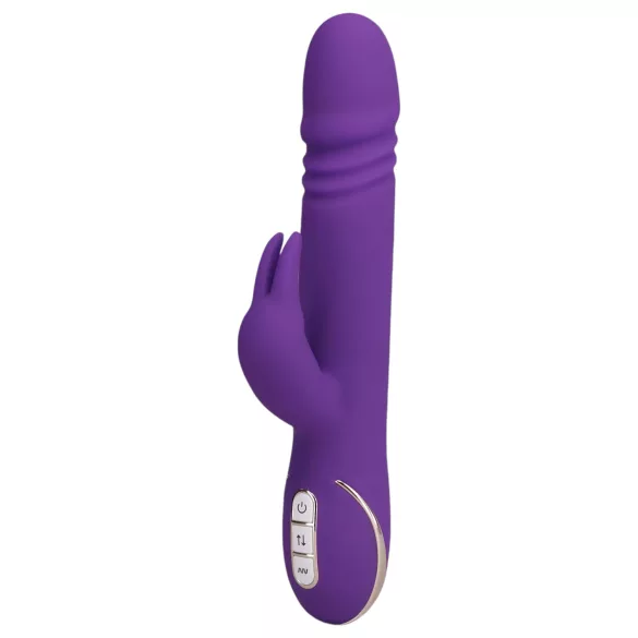 Vibe Couture trusīša vibrators ar kustīgu galu, violets