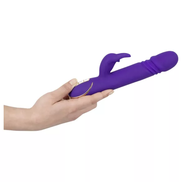 Vibe Couture trusīša vibrators ar kustīgu galu, violets