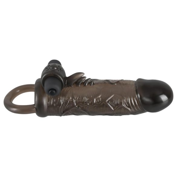 Rebel vibrējošs prezervatīva uzmava 19 cm