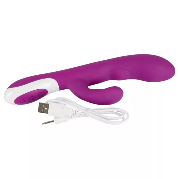 Javida - klitora vibrators ar sildīšanu rozā
