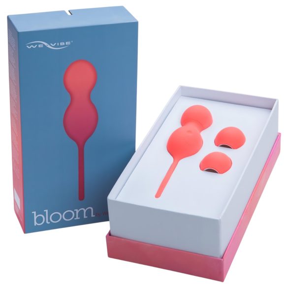 We-Vibe Bloom - geišas bumbiņas ar maināmiem svariem oranžas