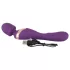 Javida Double - vibrators masāžai dubultais violets