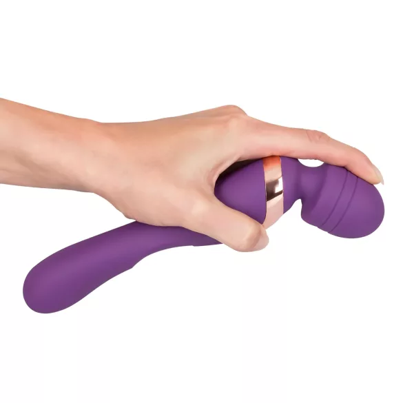 Javida Double - vibrators masāžai dubultais violets