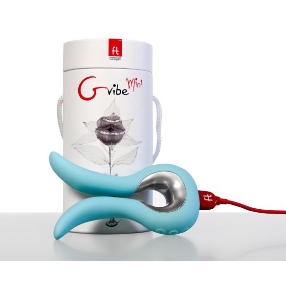 G-vibe Mini - USB uzlādējams silikona vibrators, zaļš