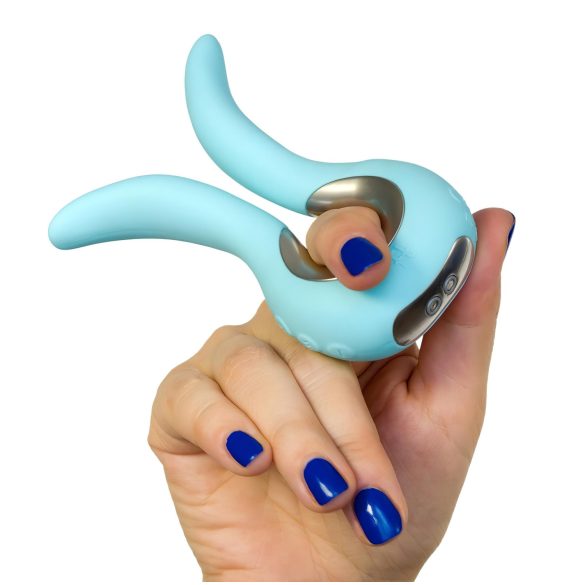 G-vibe Mini - USB uzlādējams silikona vibrators, zaļš