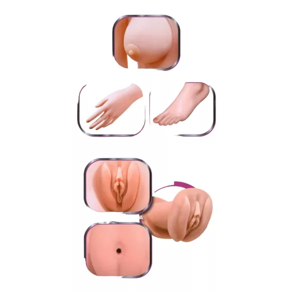 Hot Lucy - piepūšama lelle cilvēka izmērā