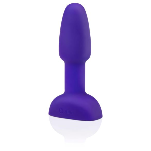b-Vibe Rimming - rotējošs pērlīšu anālais vibrators (violets)