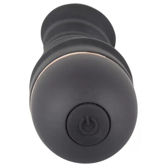 You2Toys - vibrators Bendy Ripple ar reljefu melns