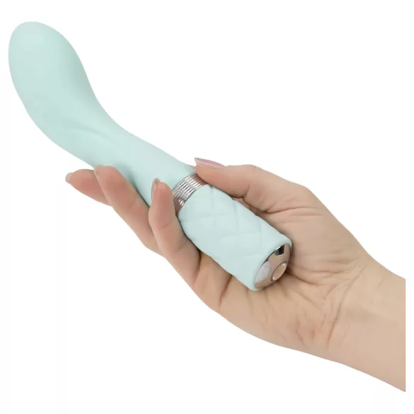Pillow Talk Sassy - uzlādējams G-punkta vibrators tirkīza
