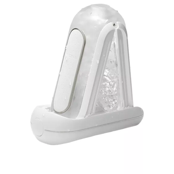 TENGA Flip Zero - vīriešu vibrators masturbators balts