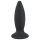 Black Velvets anālais vibrators iesācējiem, mazs, melns, uzlādējams